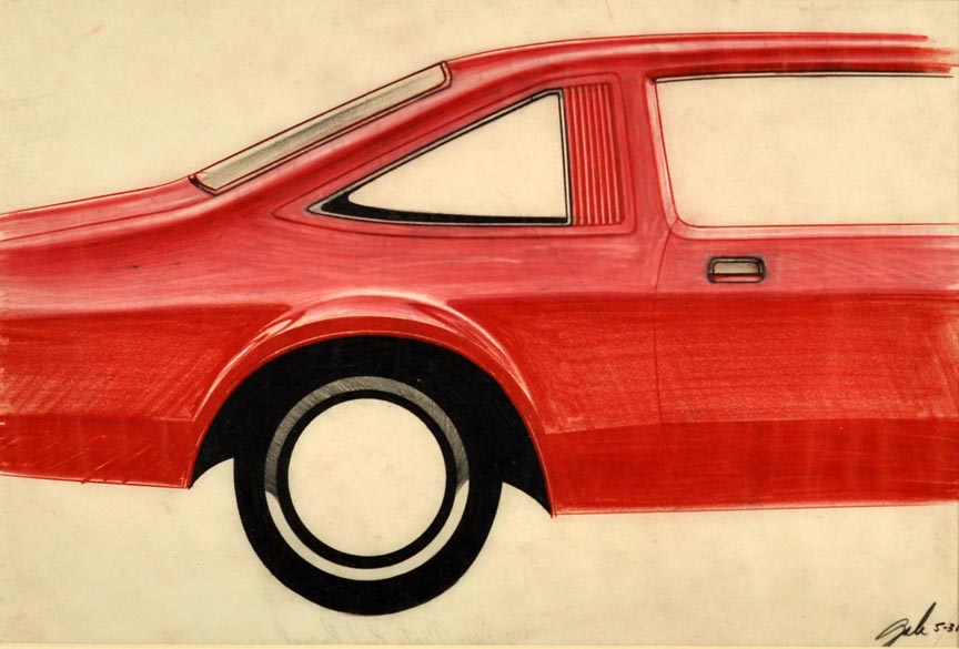 Chrysler Rear Window Concept Art