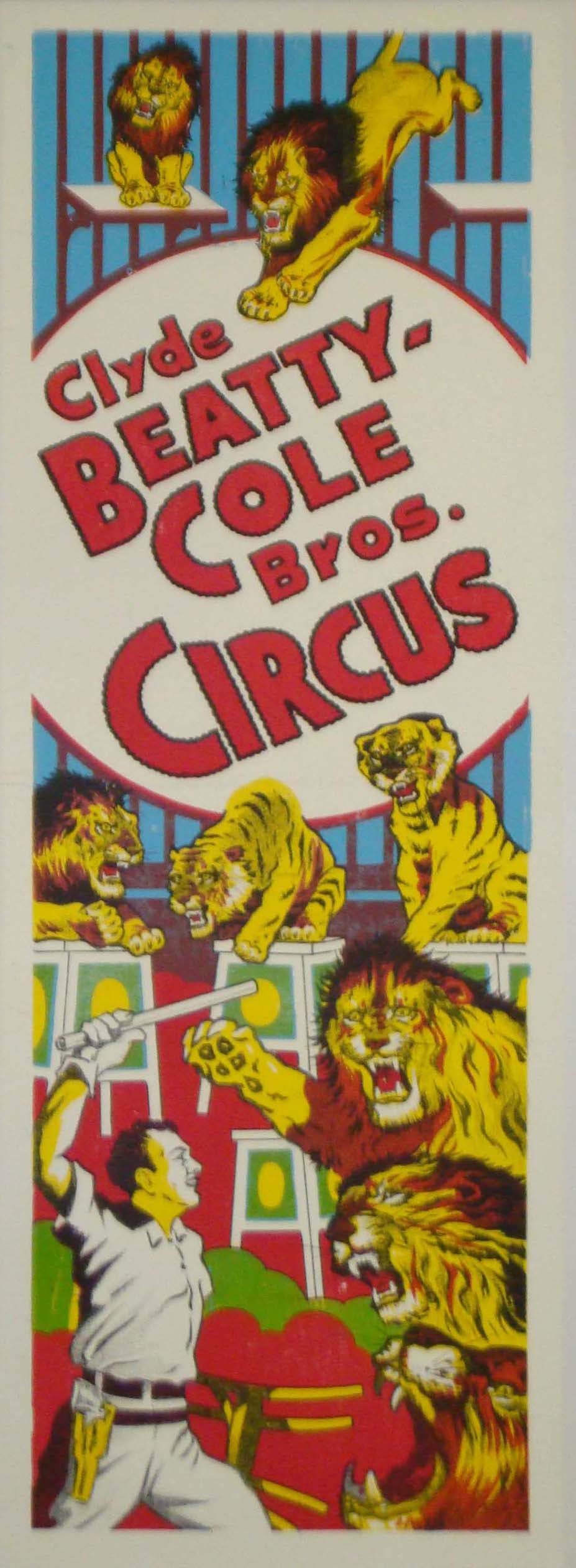 Clyde Beatty - Cole Brothers Circus