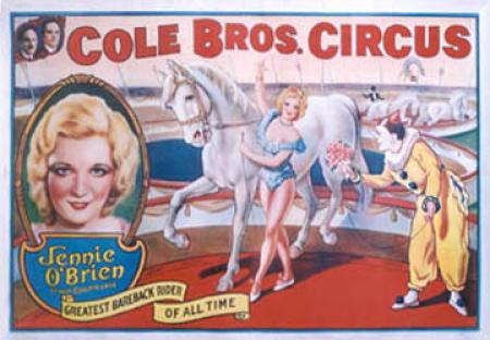 Cole Bros. Circus / Jennie O'Brien