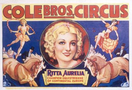 Cole Bros. Circus / Ritta Aurelia