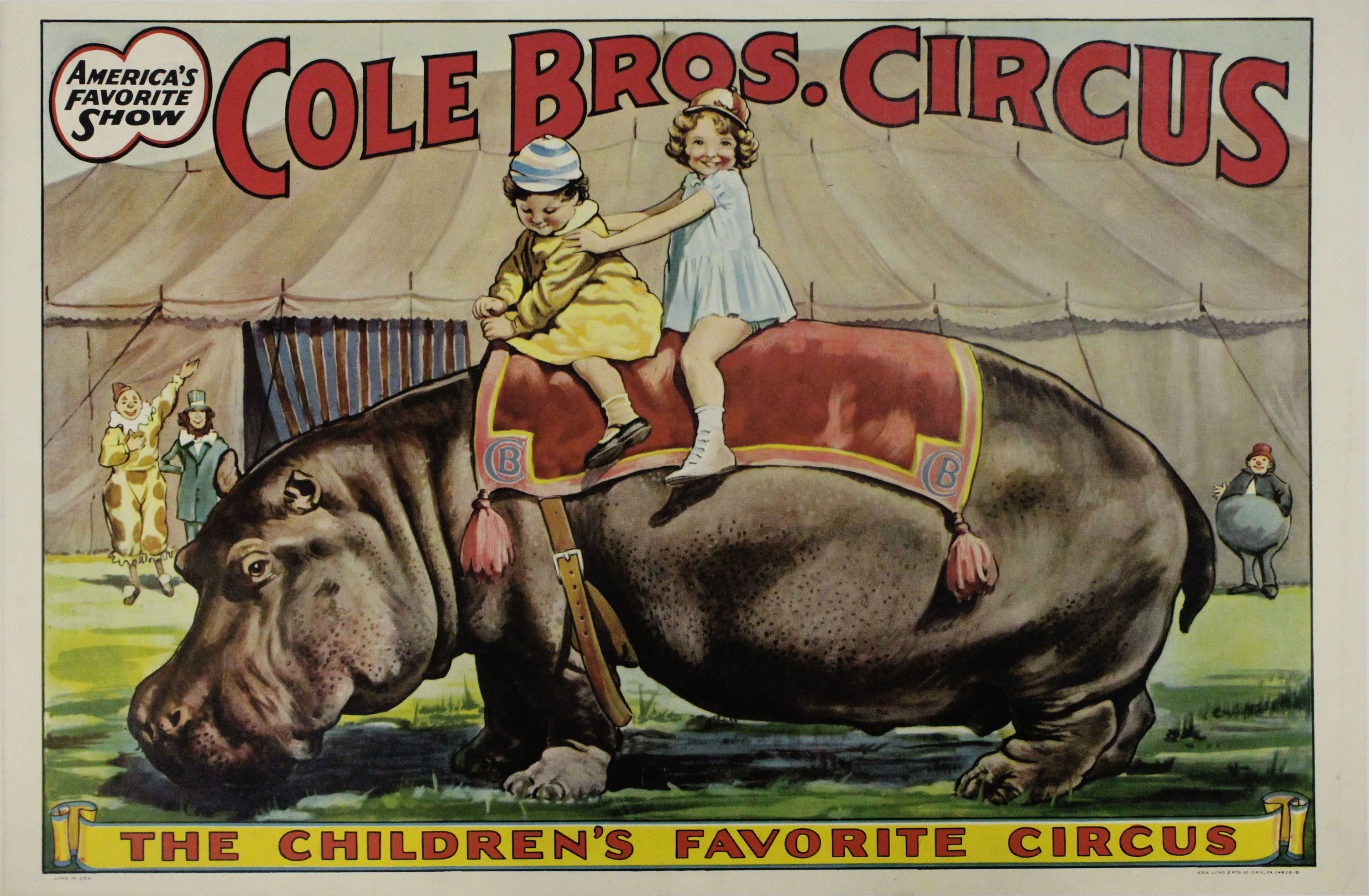 Cole Brothers Children's Favorite Circus