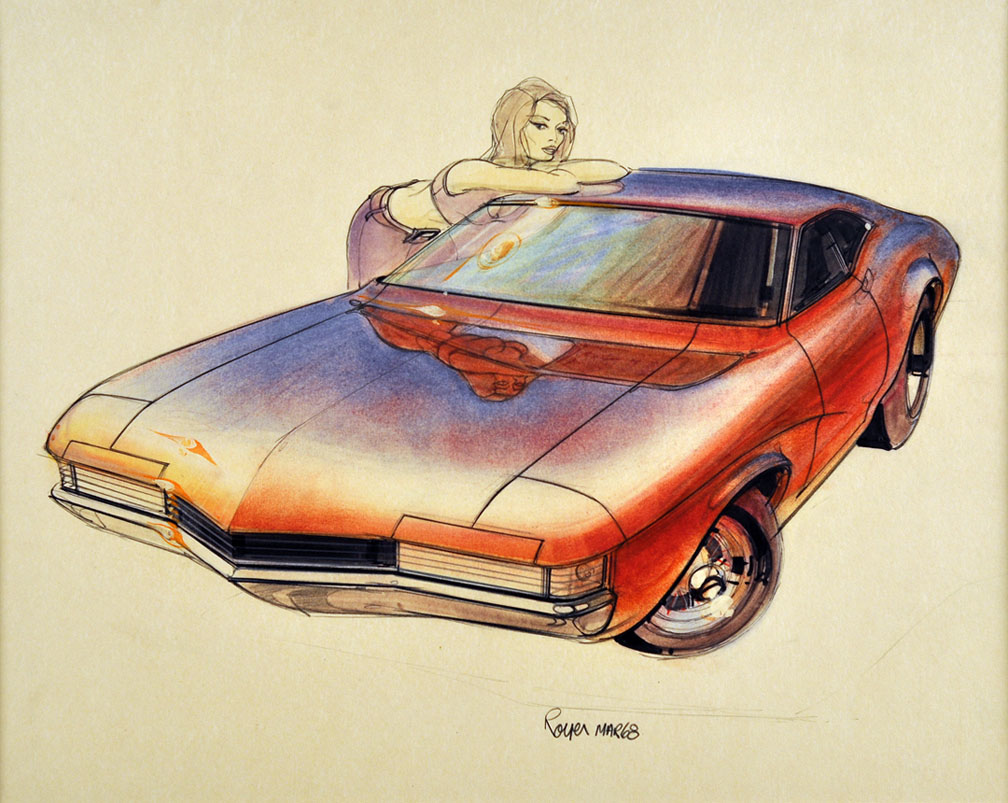 Concept Car Design by Royer