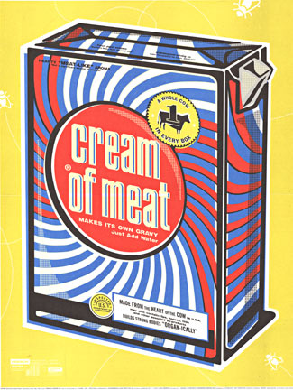 Cream of Meat pop art