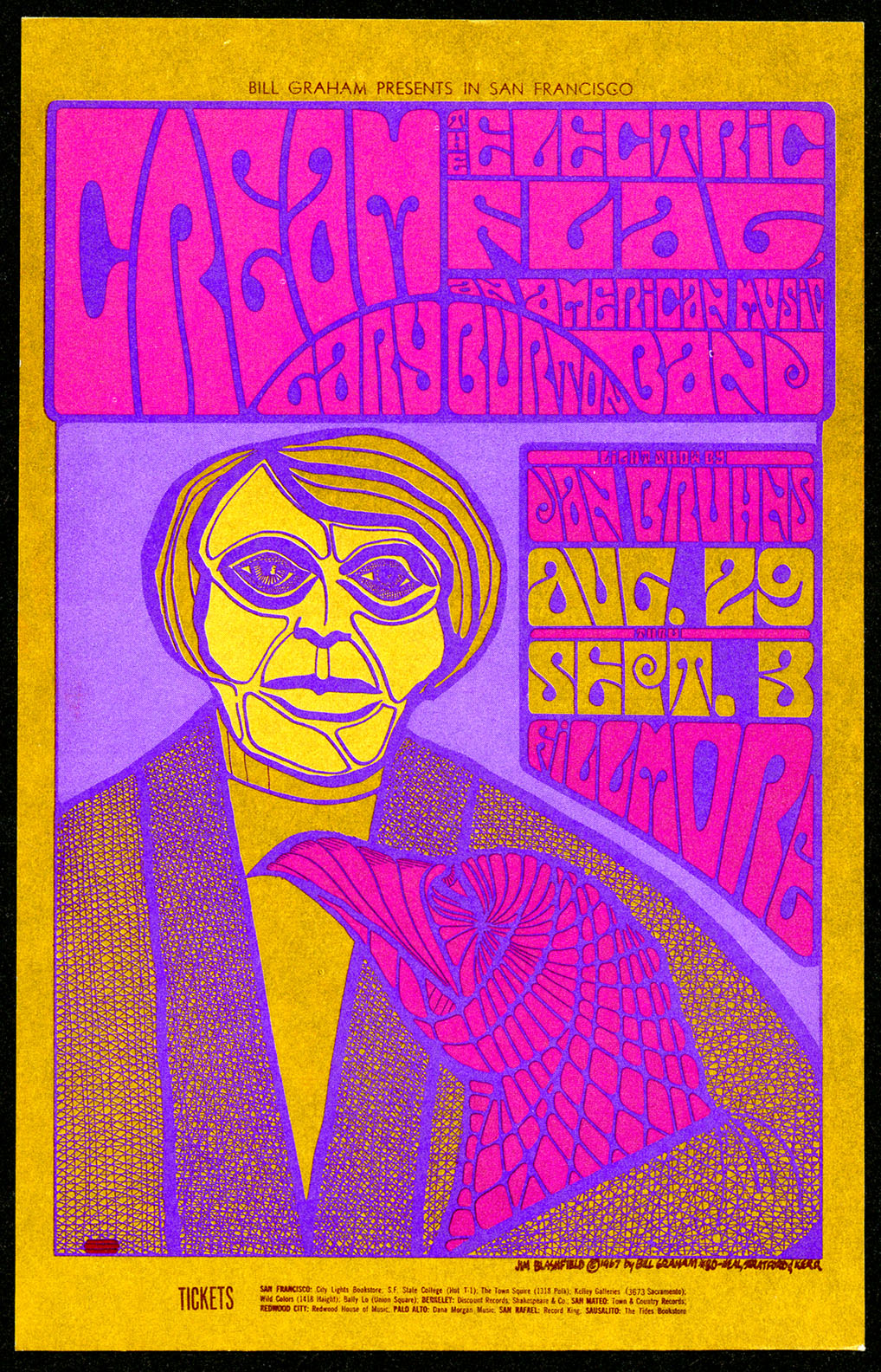 Cream The Electric Flag, an American Music Band, Gary Burton 