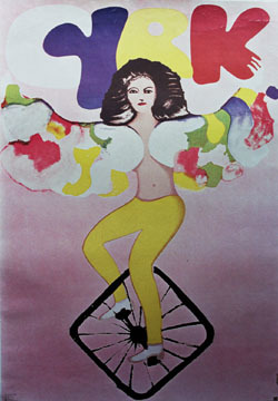 CYRK Unicycle Girl - Polish Circus