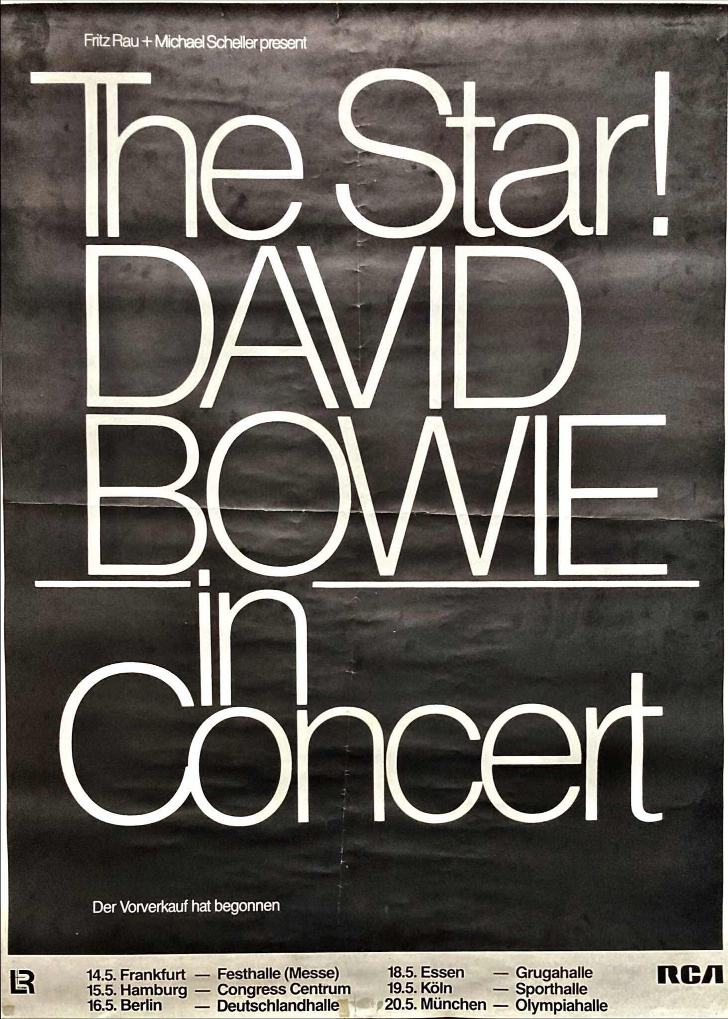 David Bowie: German Tour 1978