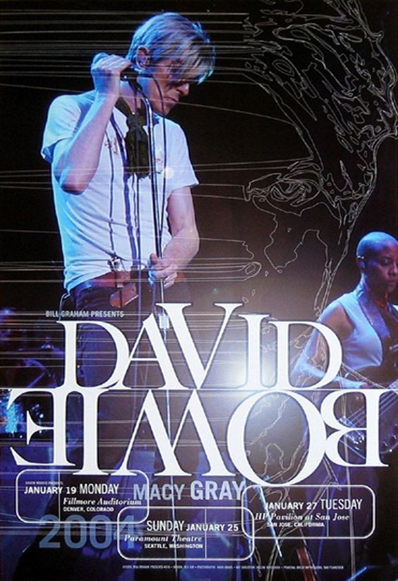 david bowie tour dates 2004