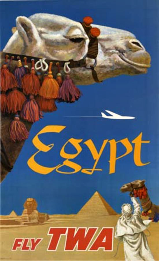 Egypt Fly TWA - Camel