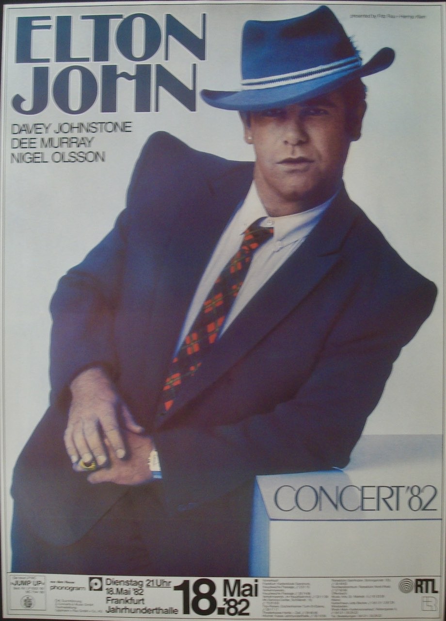 Elton John: Frankfurt 1982