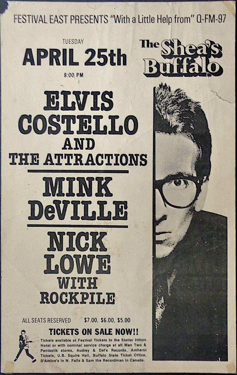 Elvis Costello / Mink DeVille: Buffalo 1978