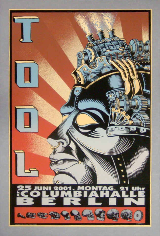 Tool Original Rock Concert Poster