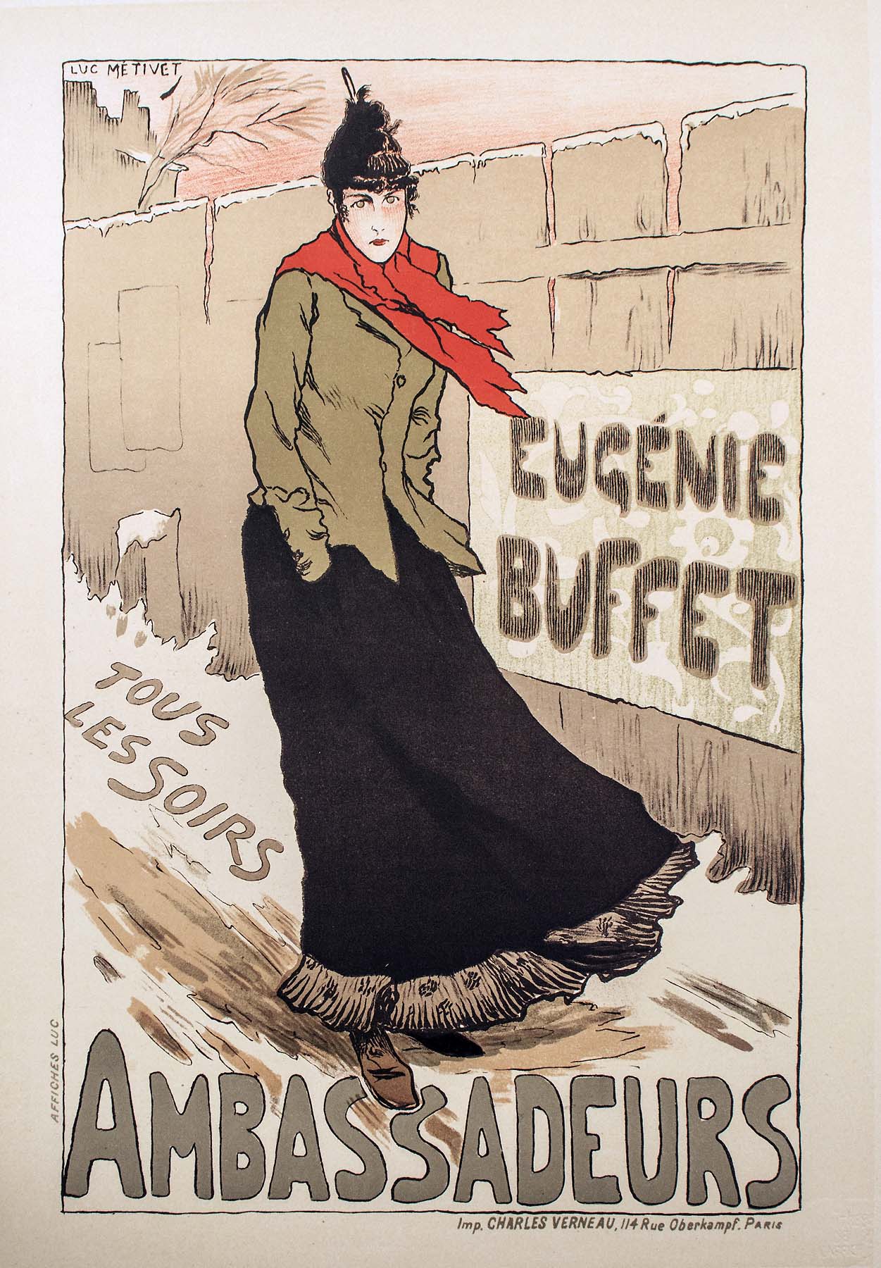Eugenie Buffet, "Maitres de l'Affiche" plate 22