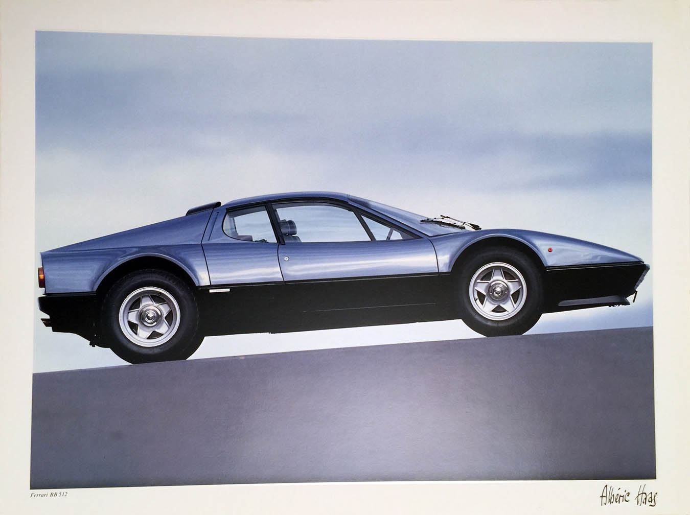 Ferrari  BB 512 (1976-1981) BERLINETTA SCAGLIETTI, SALON DE PARIS, (1976)
