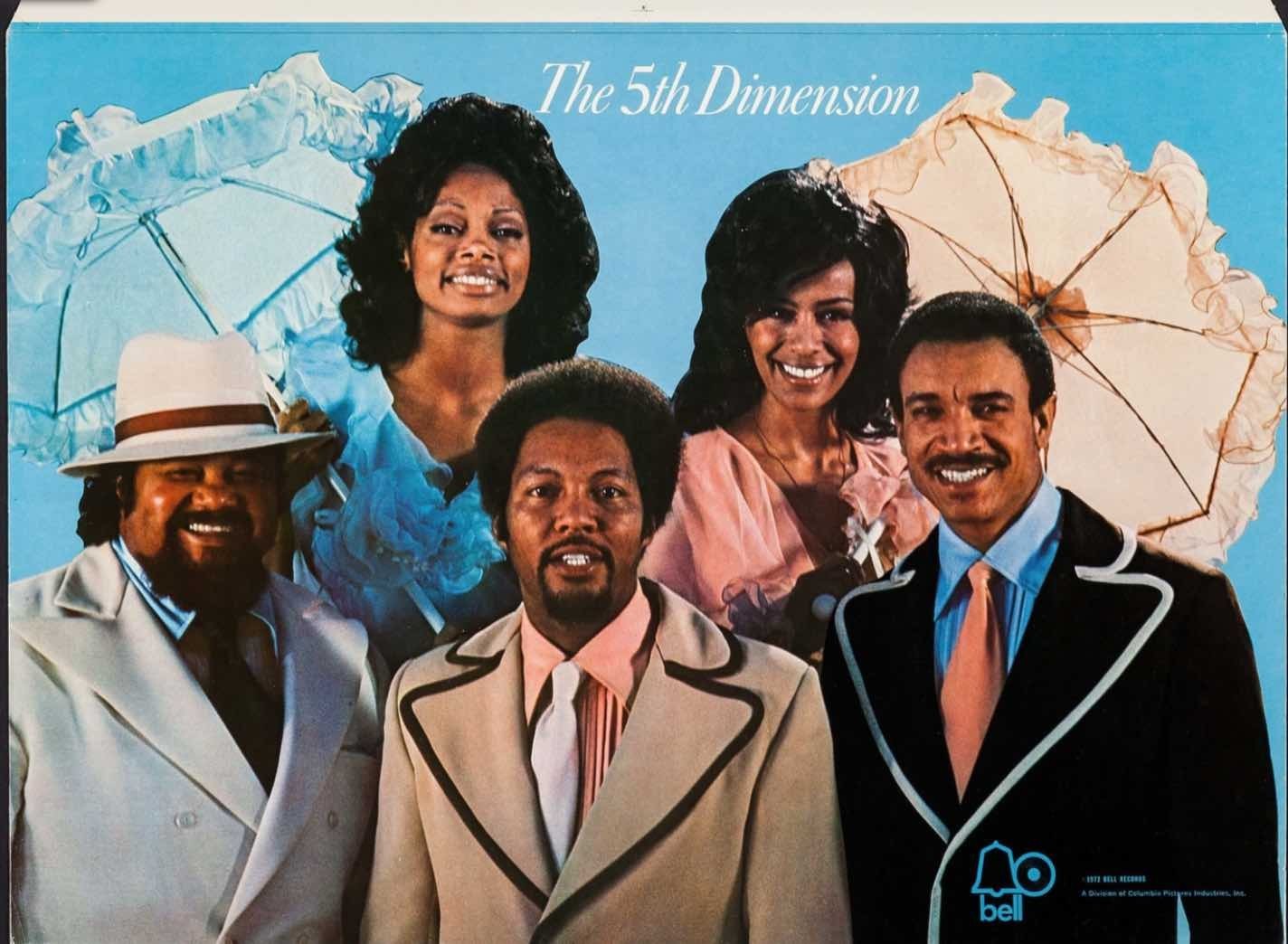 Fifth Dimension: Record standee 1972