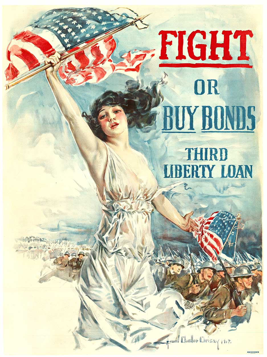 Fight or Buy Bonds Third Libery Loan (L)