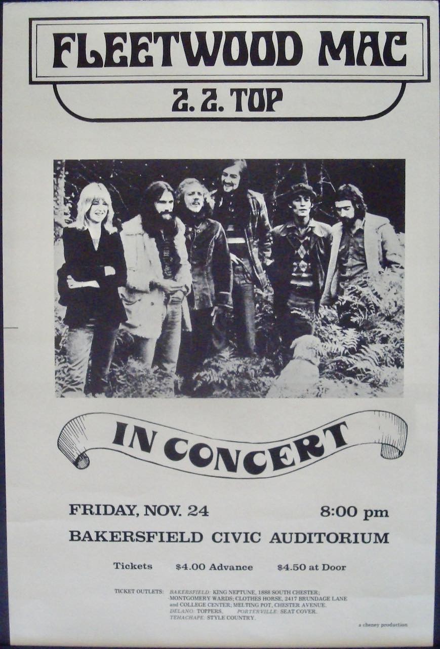 Fleetwood Mac and ZZ Top: Bakersfield 1972
