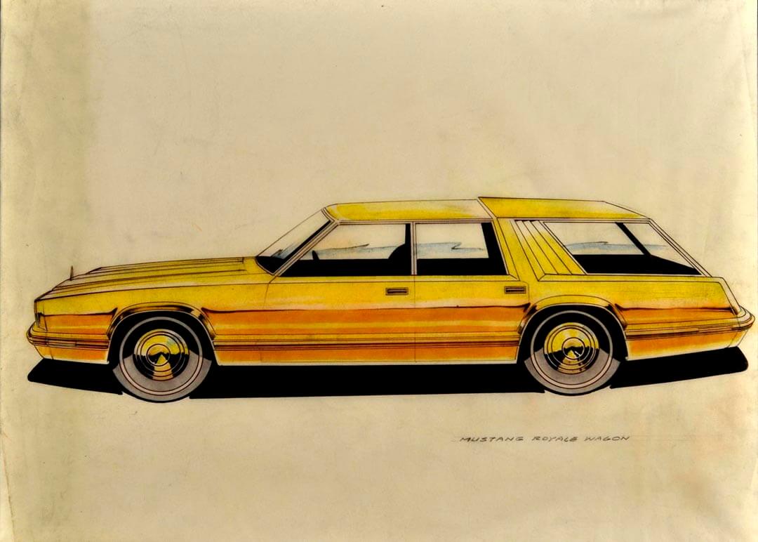 Ford Mustang Royale Wagon Concept Design