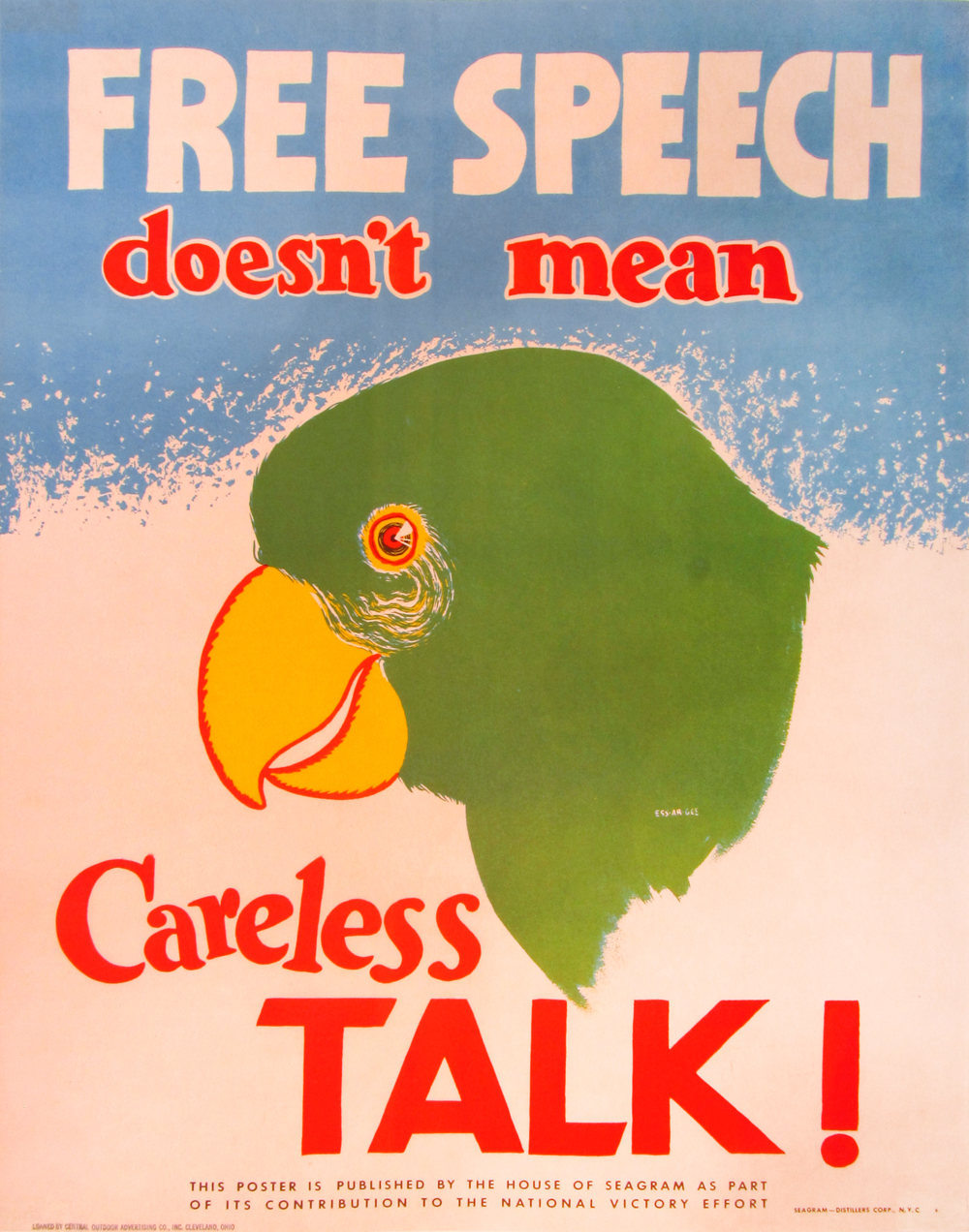 Free Speech Doesn't Mean Careless Talk