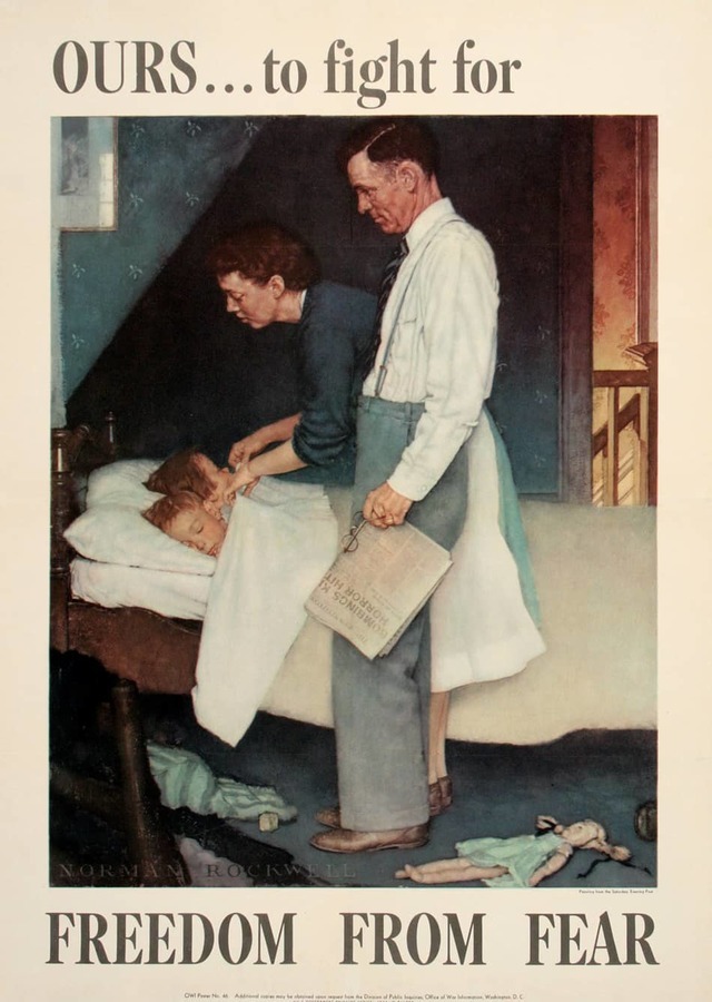 Freedom From Fear (Small format) linen