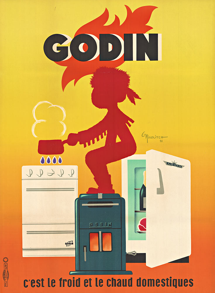 GODIN - French kitchen poster