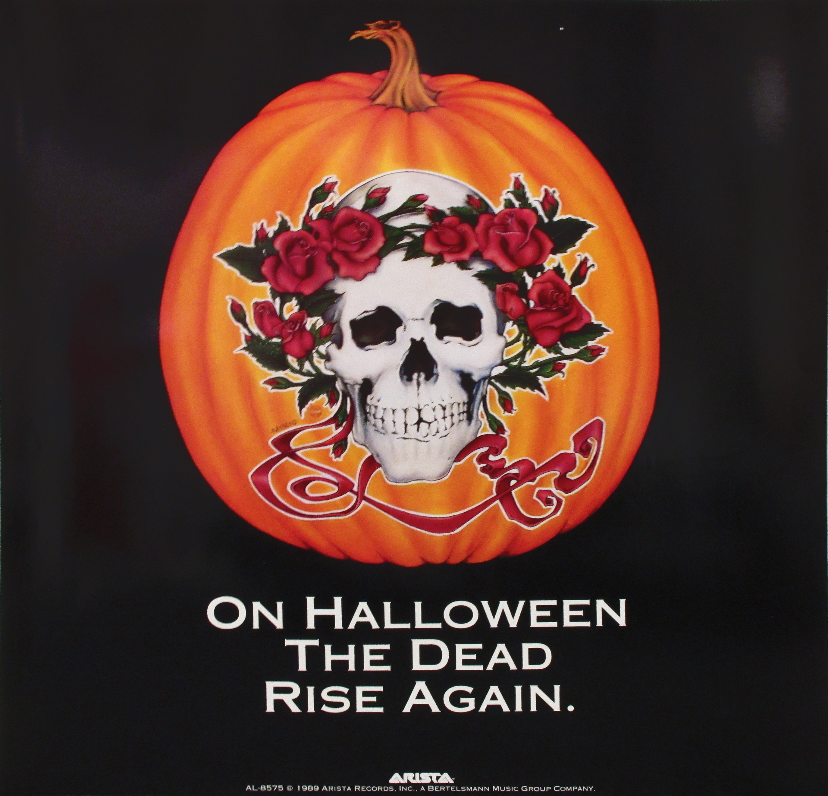 Grateful Dead Halloween Promotional Poster