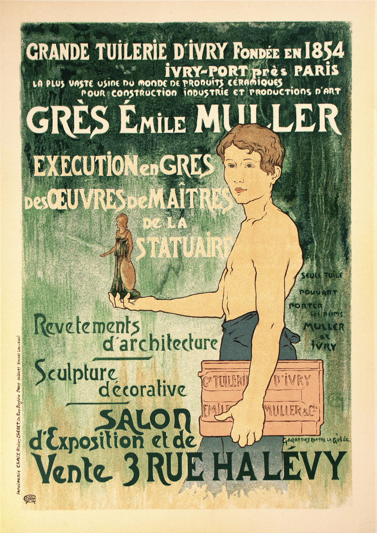 Gres Emile Muller, "Maitres de l'Affiche" plate 131