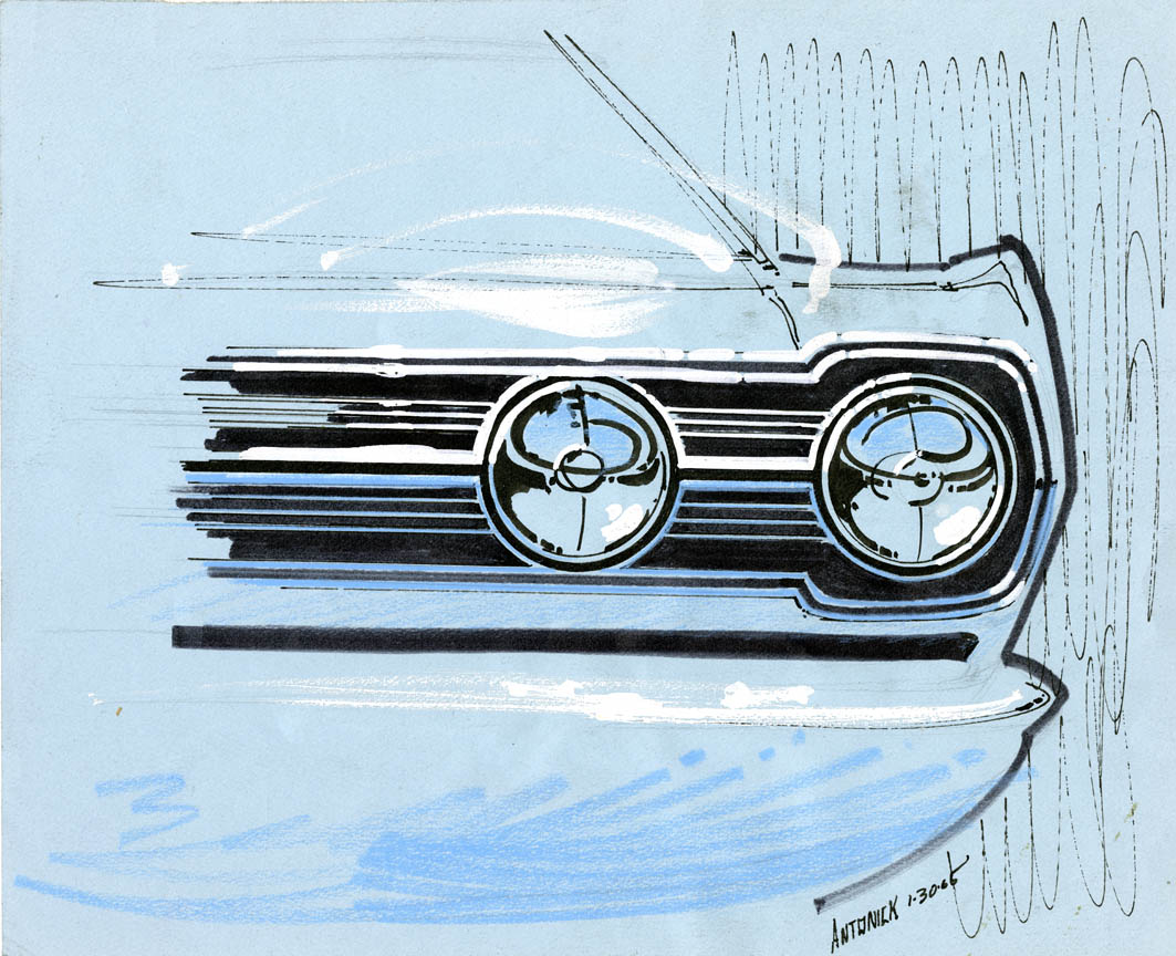 Head light Concept Design by Antonick