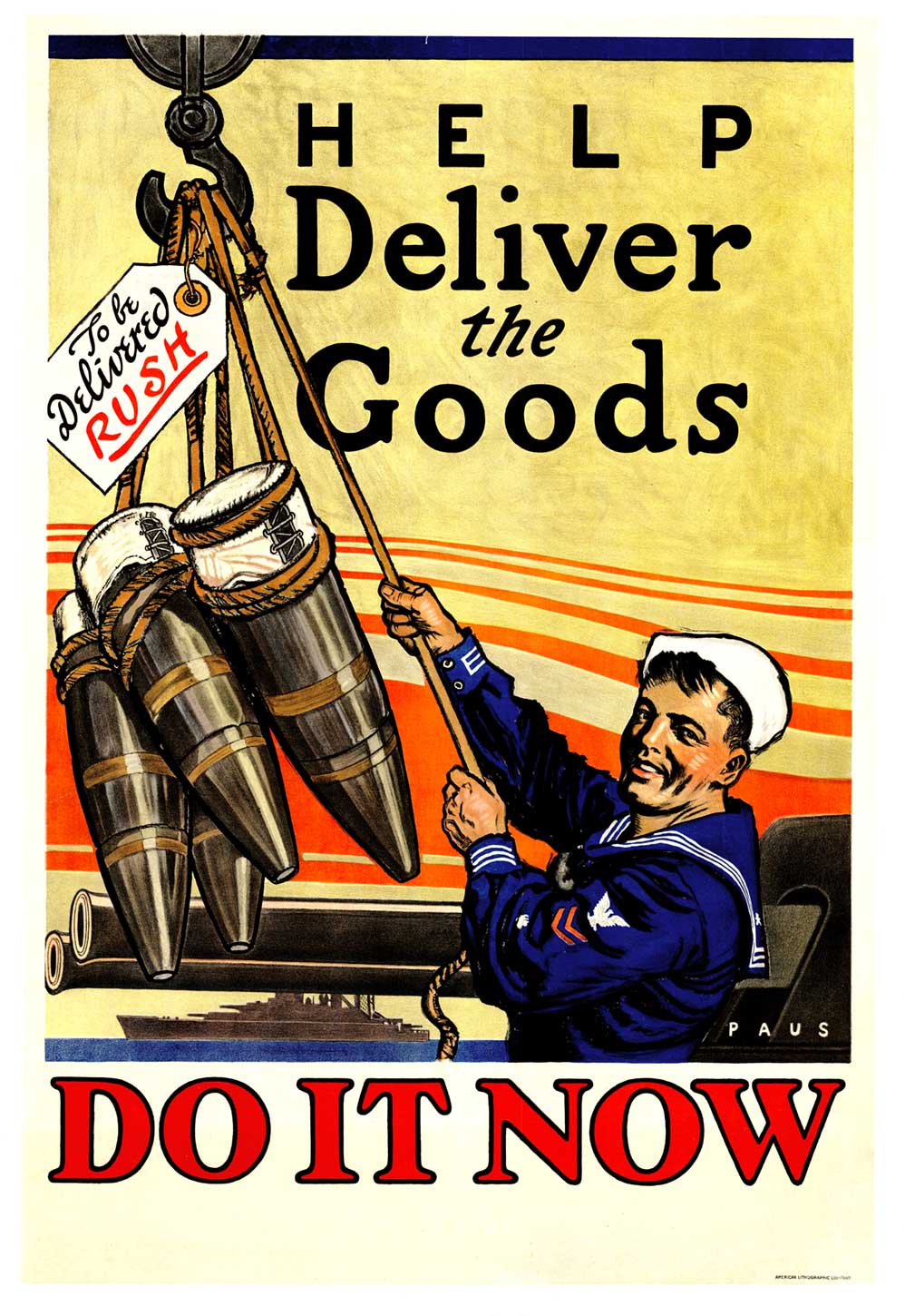Help Deliver the Goods - Do It Now - WW1