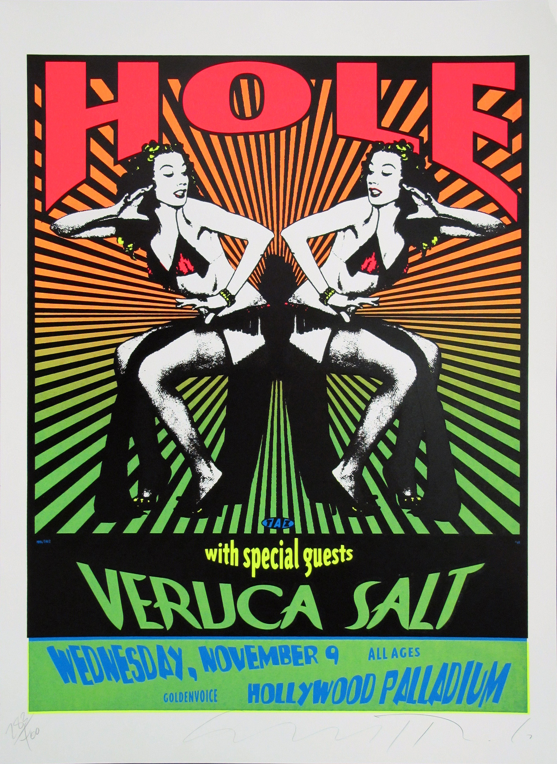 Hole And Veruca Salt Concert Poster