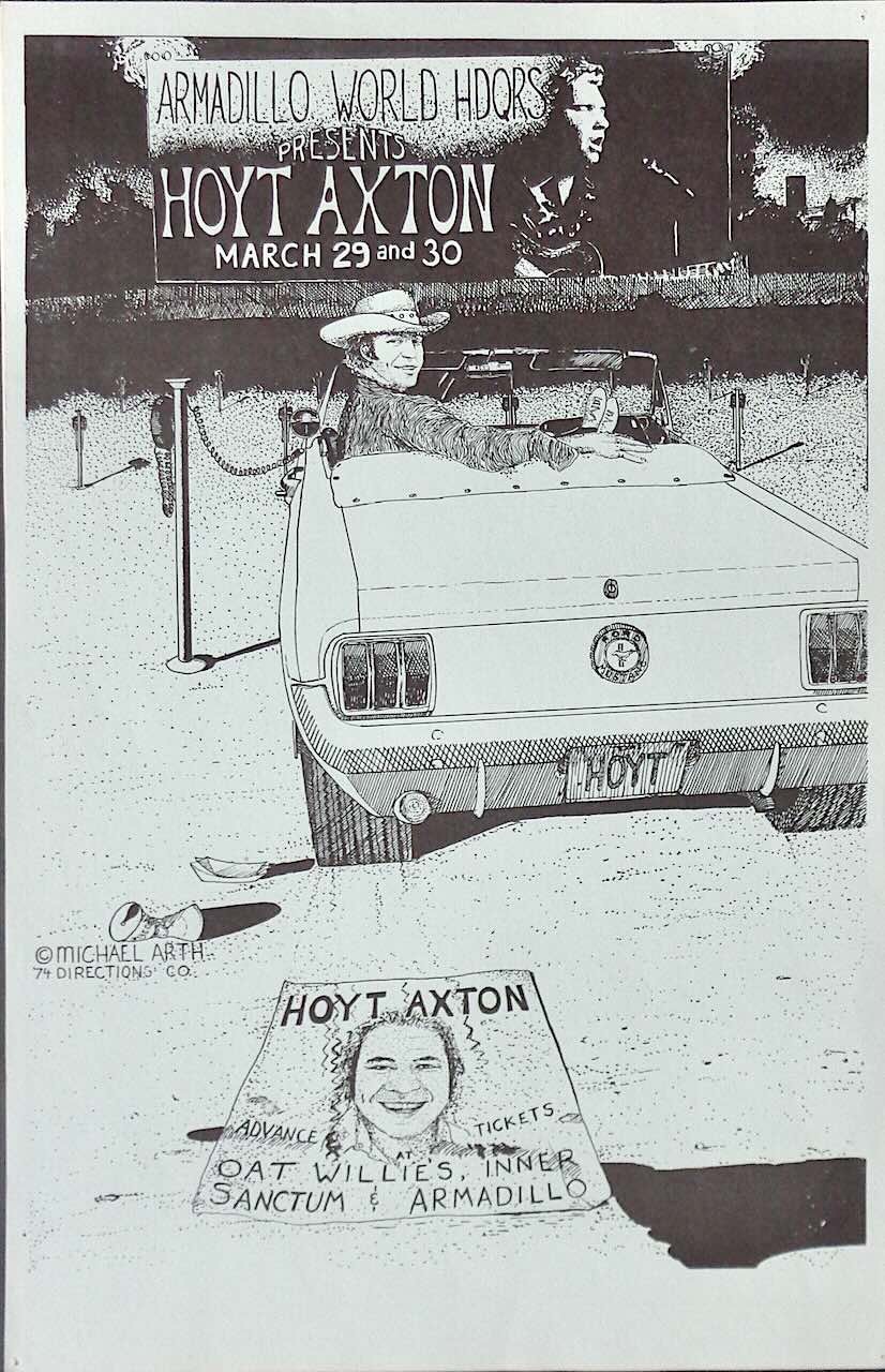 Hoyt Axton: Austin 1974