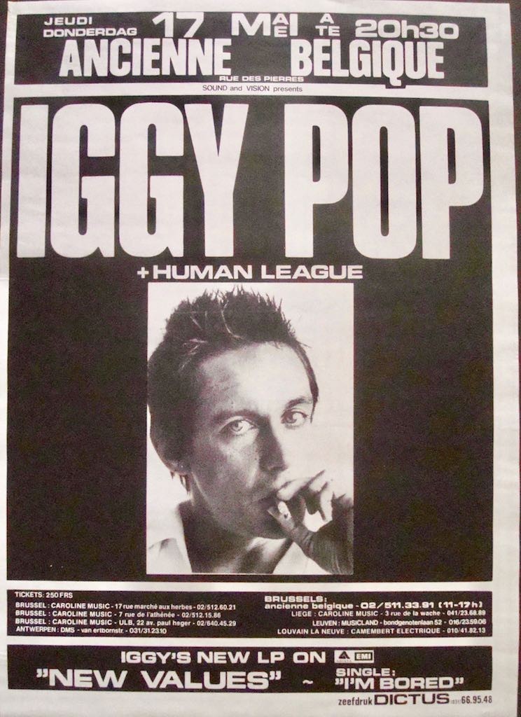 Iggy Pop: Brussels 1979