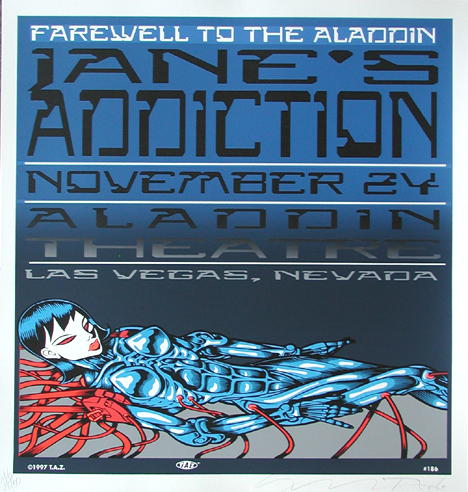 Jane's Addiction Concert Poster
