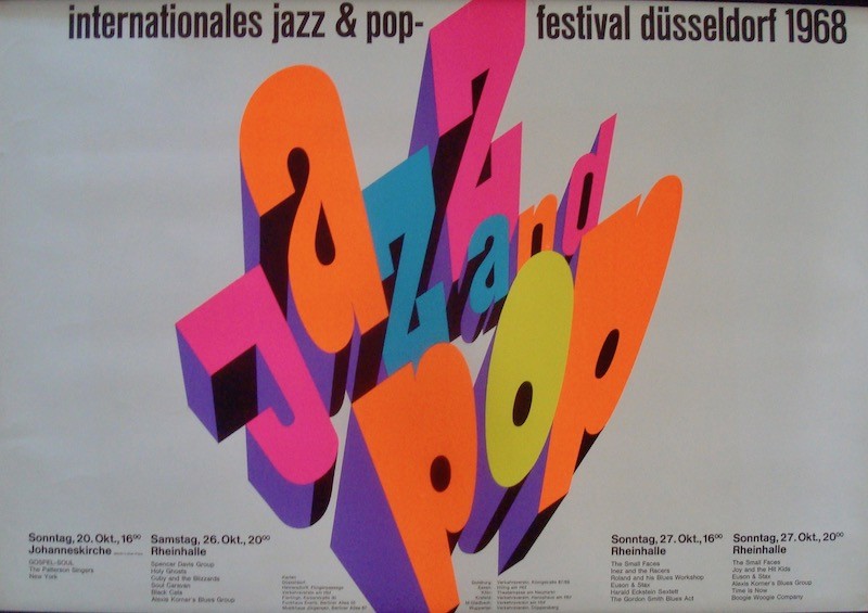 Jazz and Pop Festival Dusseldorf 1968