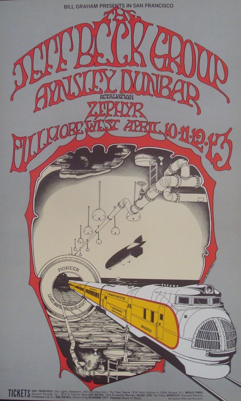 Jeff Beck Group: Fillmore West 1969 BG 168