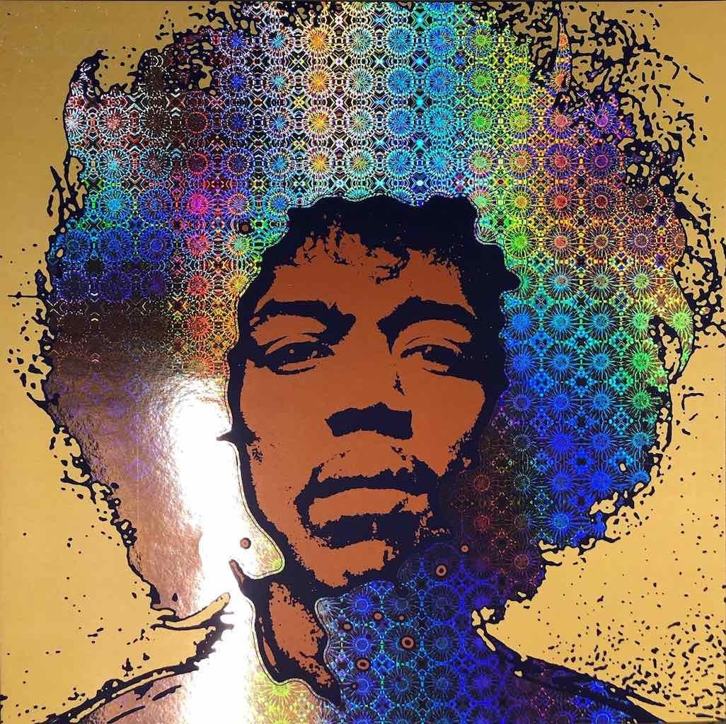 Jimi Hendrix: Rainbow (copper)