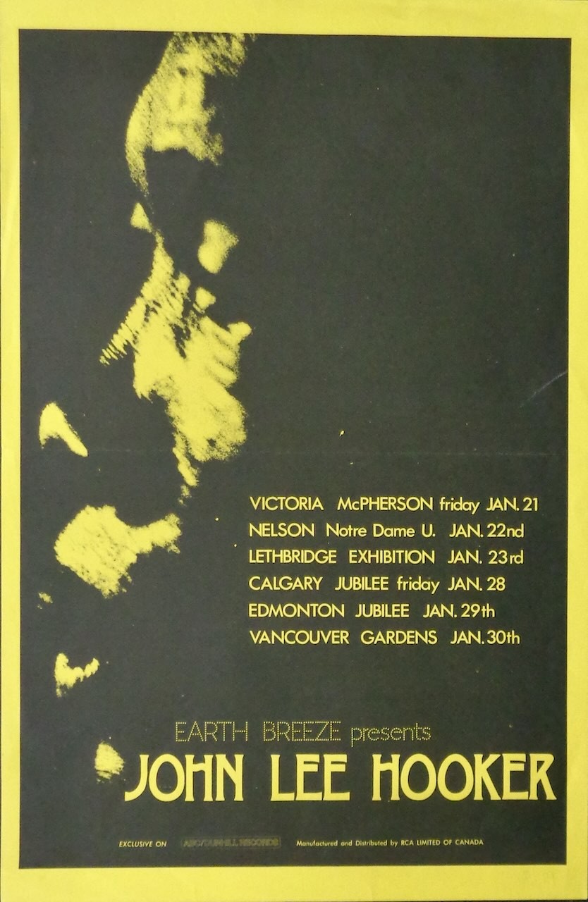 John Lee Hooker: Canadian Tour 1972