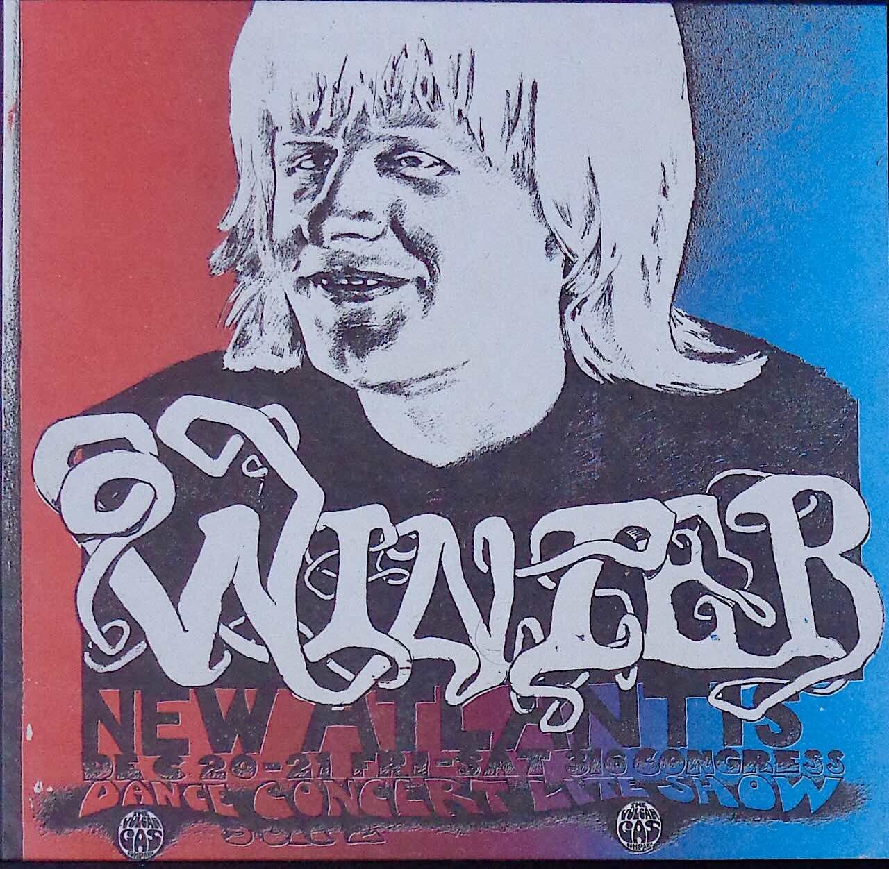 Johnny Winter: Austin 1968 (Handbill)