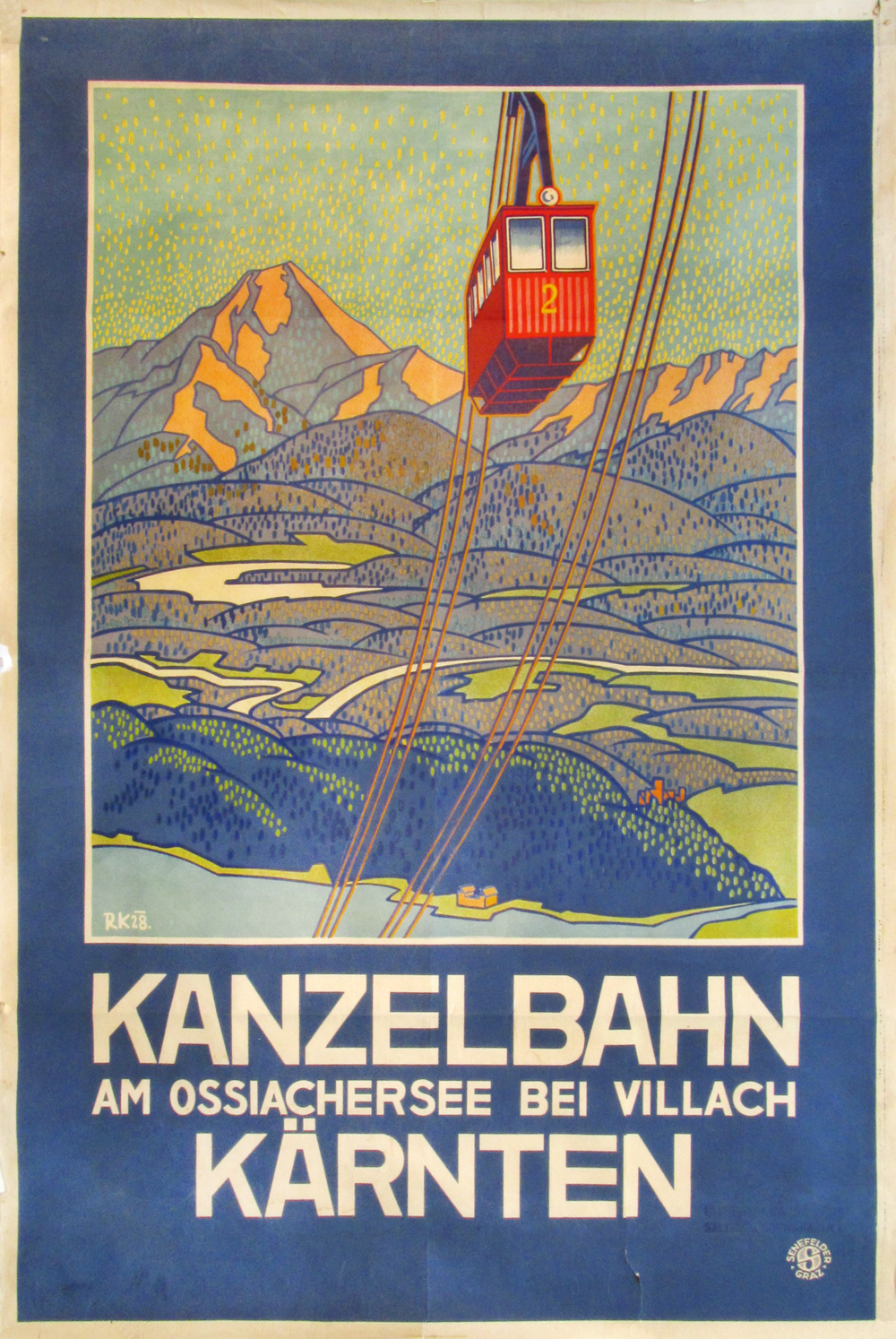 Kanzelbahn (on paper)