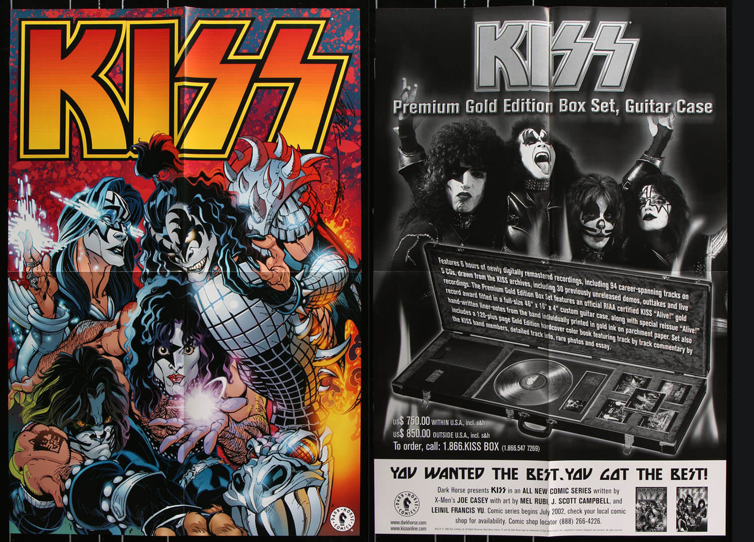 KISS 2-Sided Advertising Poster