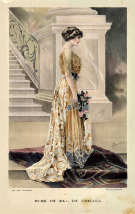 Ladies' Fashion- Robe de Bal de Drecoll