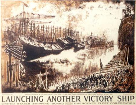Launching Another Victory Ship