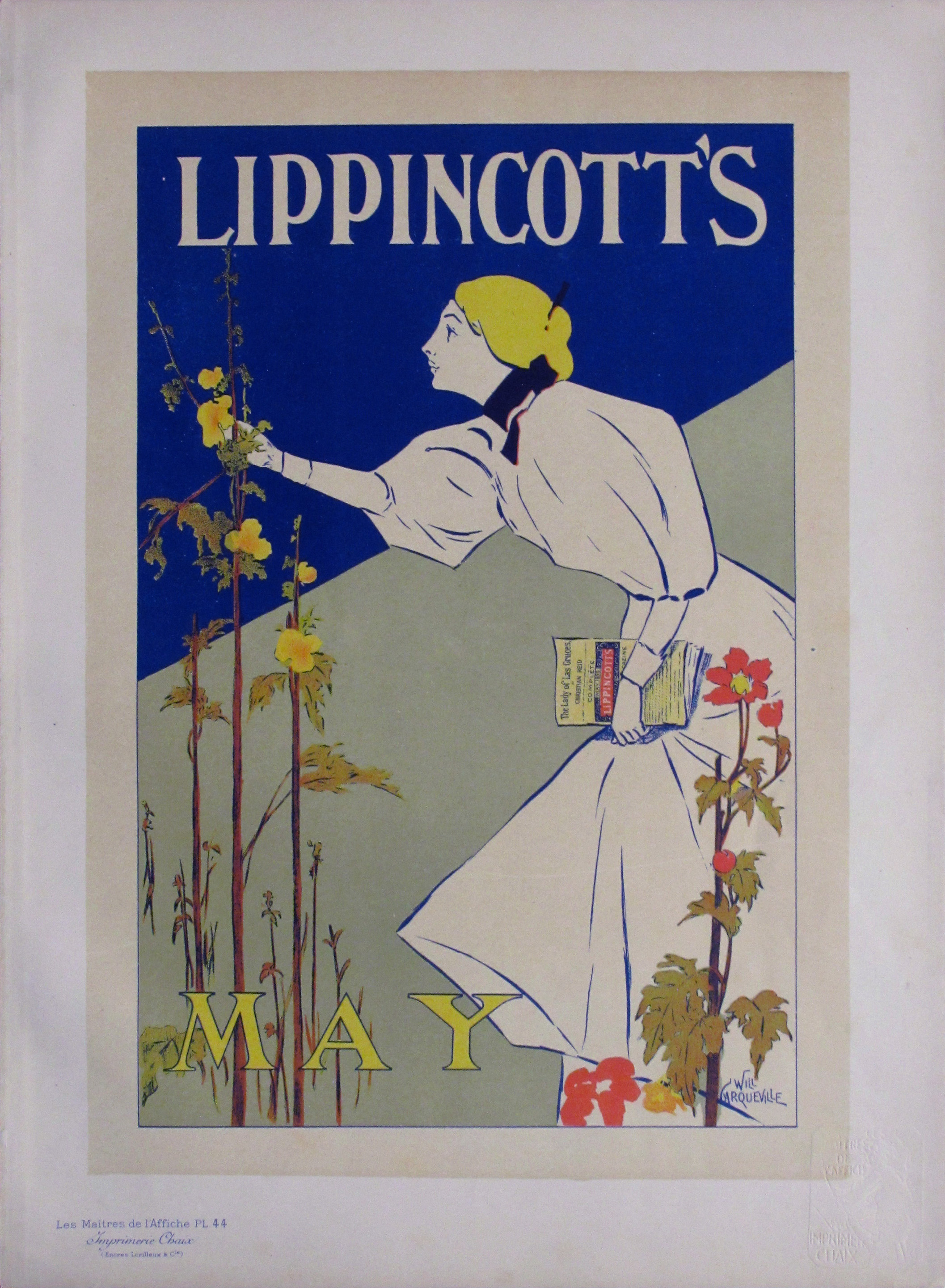Les Maitres de l'Affiche:  "Lippincott's May"
