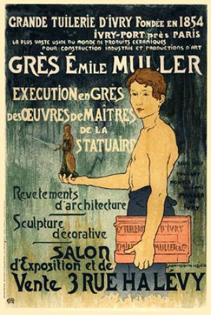 Maitre de L'Affiche: Grès Émile Muller