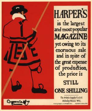 Maitre de L'Affiche: Harper's Magazine Plate #16