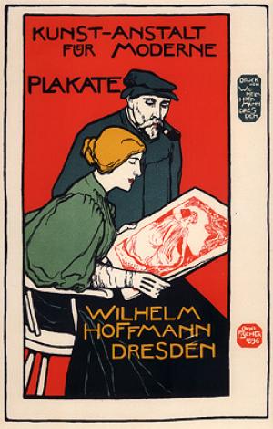 Maitre de L'Affiche: Wilhem Hoffmann - Dresden