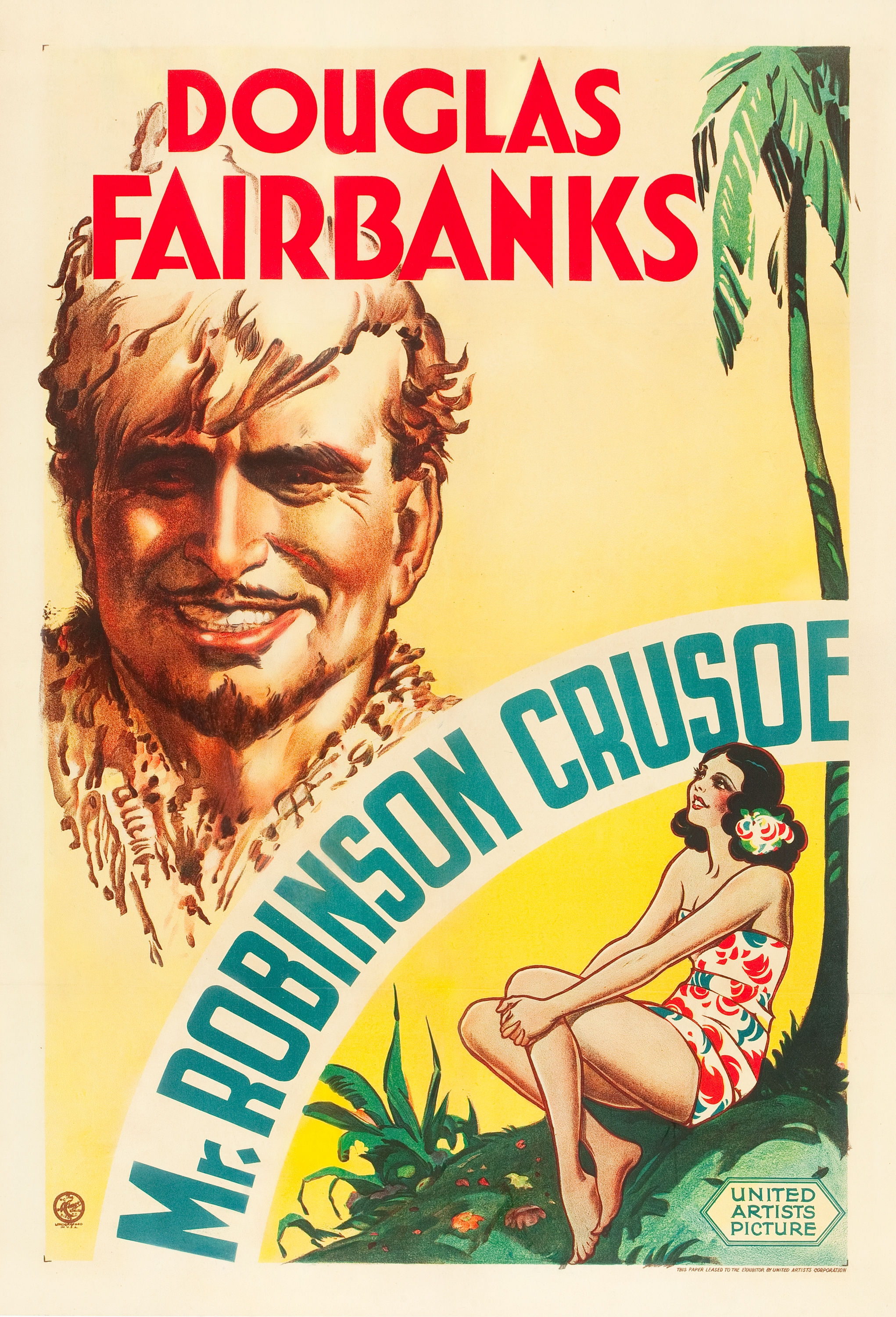 Робинзон крузо комедия. Mr. Robinson Crusoe 1932.