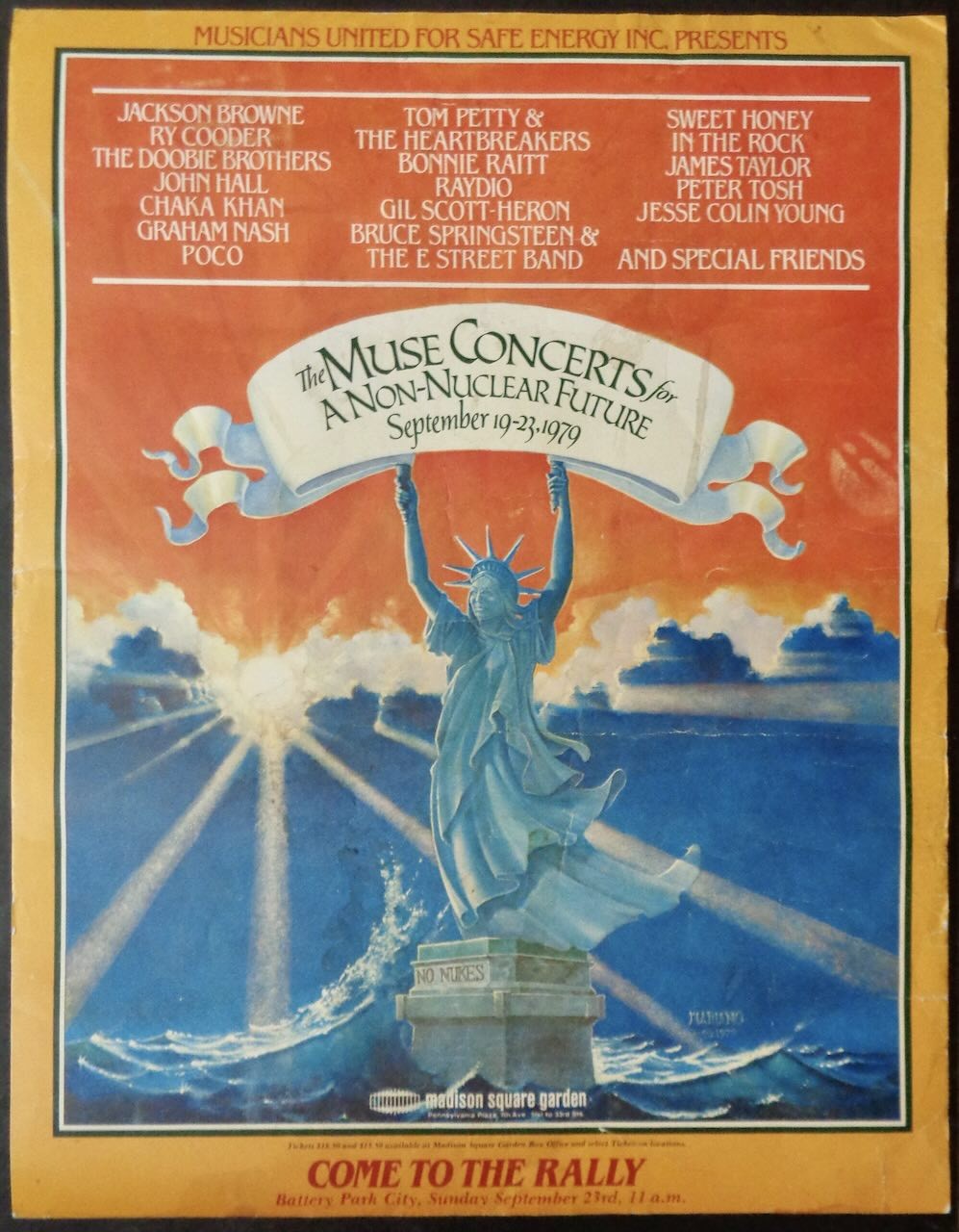 Muse Concert For Non Nuclear Future: New York 1979