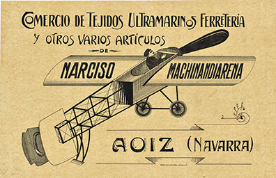 Narciso Machinandiarena Airplane