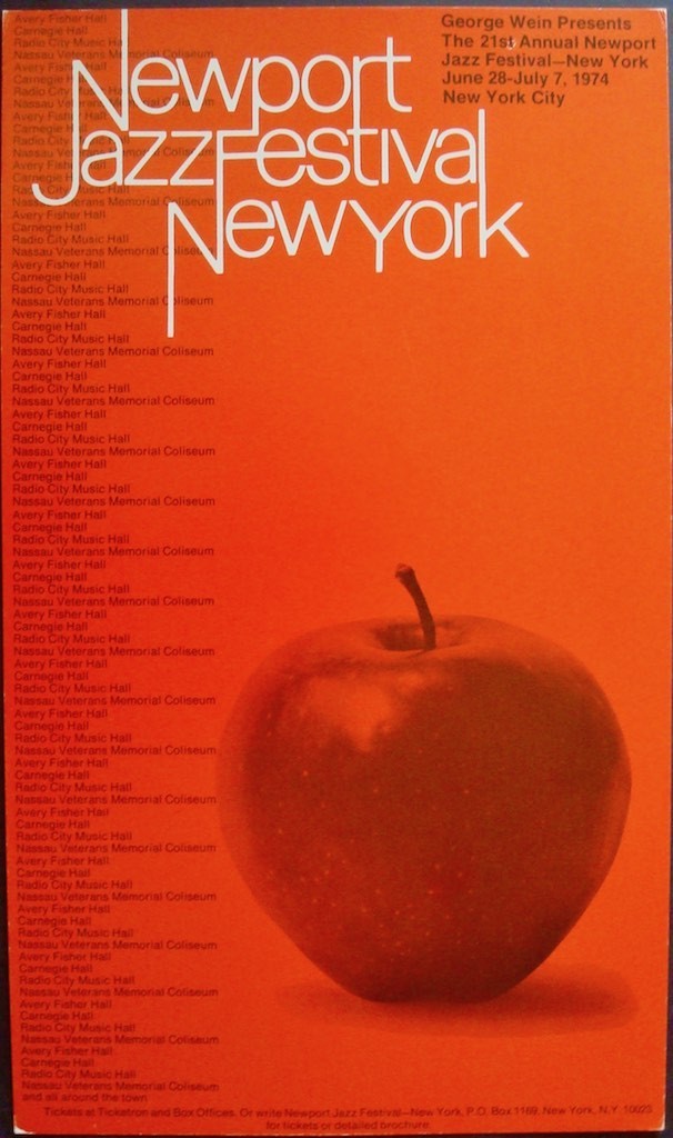Newport Jazz festival New York 1974