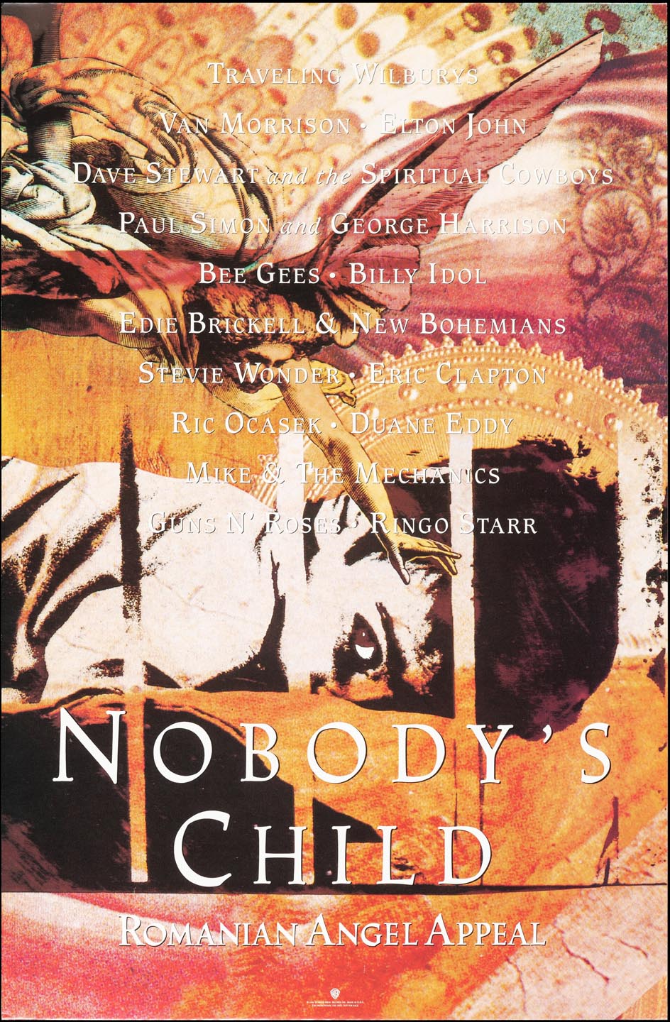 Nobody's Child: Romanian Angel Appeal Promotional Album Poster